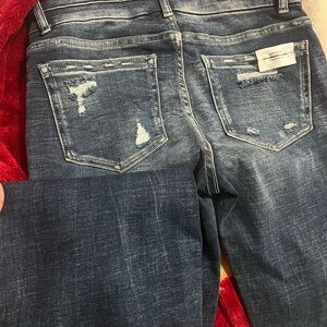 BKE PAYTON UNIVERSAL FIT MID-RISE FLARE JEANS.